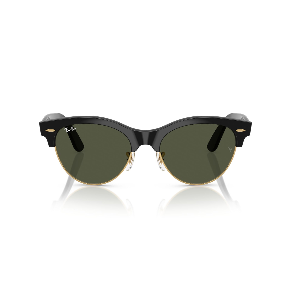 Lentes De Sol Clubmaster Way Verde Ray-ban