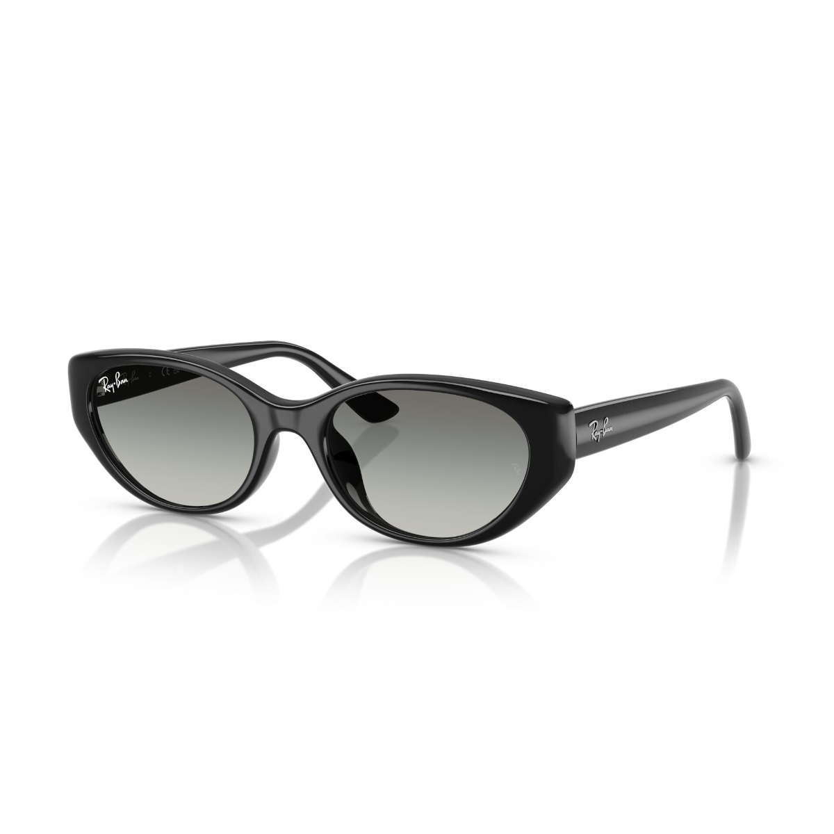 Foto 3 pulgar | Lentes De Sol Gris Degradados Ray-ban