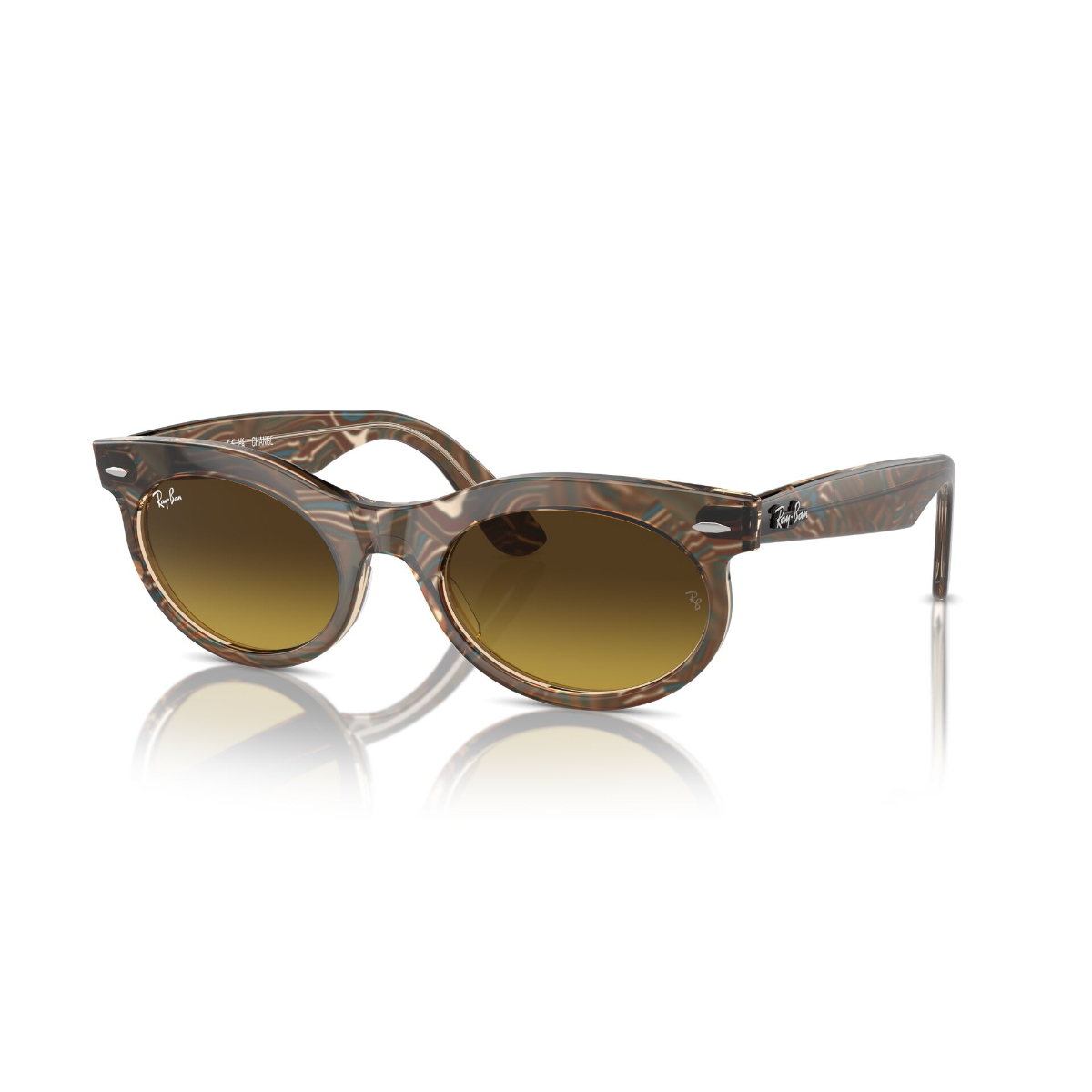 Foto 5 | Lentes De Sol Wayfarer Oval Ray-ban