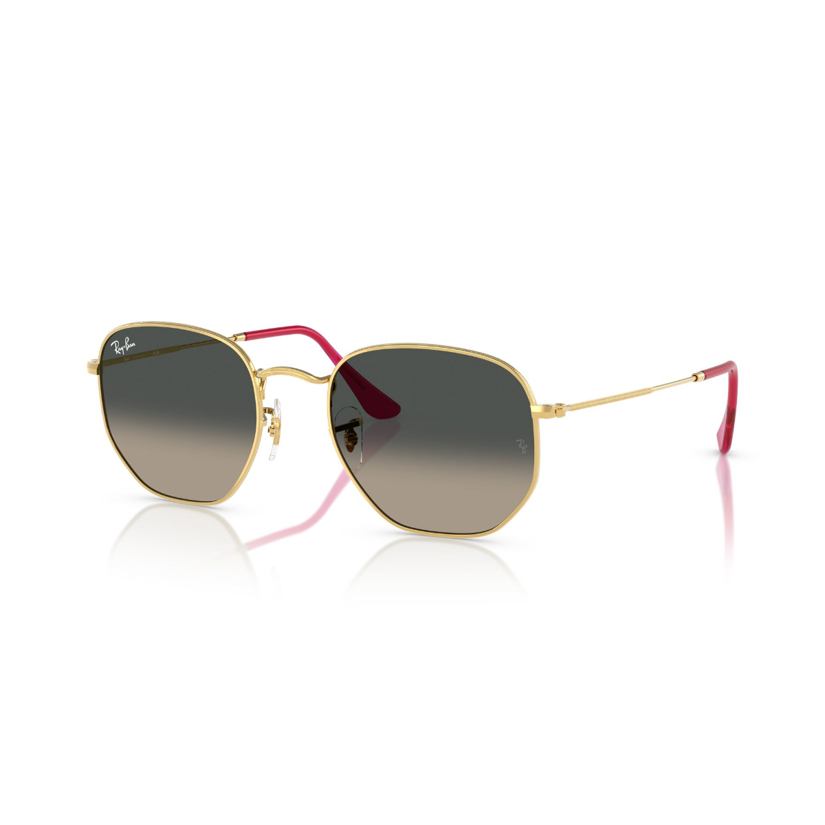Foto 3 pulgar | Lentes De Sol Hexagonal Ray-ban