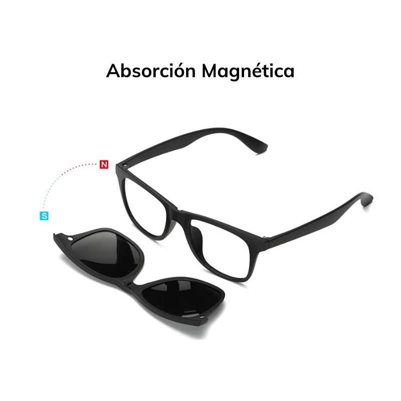Foto 4 | Gafas De Sol Polarizadas Con Clip 6 En 1 Uv400 Hjyhope Jy8203a - Venta Internacional.