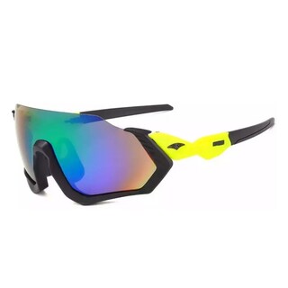 Foto 1 | Gafas De Sol De Ciclismo Con Lentes Polarizadas Uv400 Amarillo-negro - Venta Internacional.