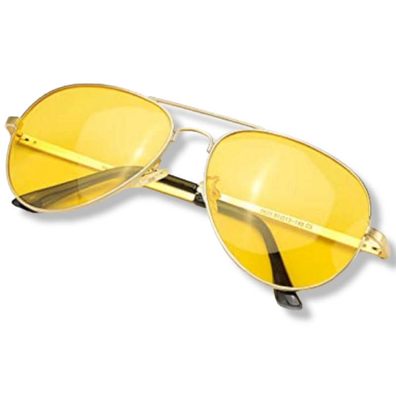 Foto 3 | Gafas De Sol Yellow Fly Am72 Pilots Con Lente De Visión Nocturna - Venta Internacional.