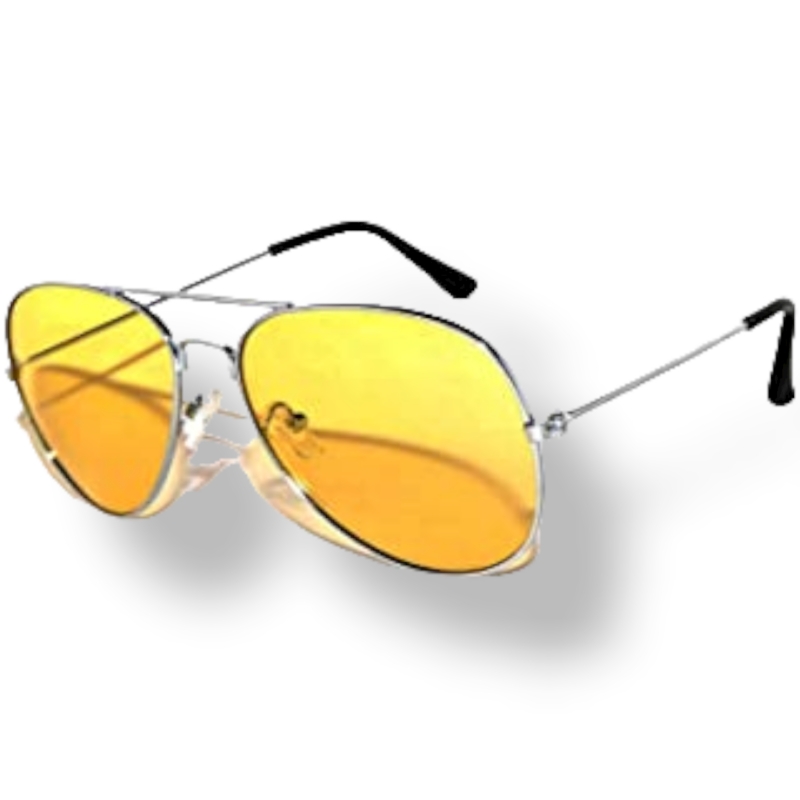 Foto 5 pulgar | Gafas De Sol Yellow Fly Am72 Pilots Con Lente De Visión Nocturna - Venta Internacional.