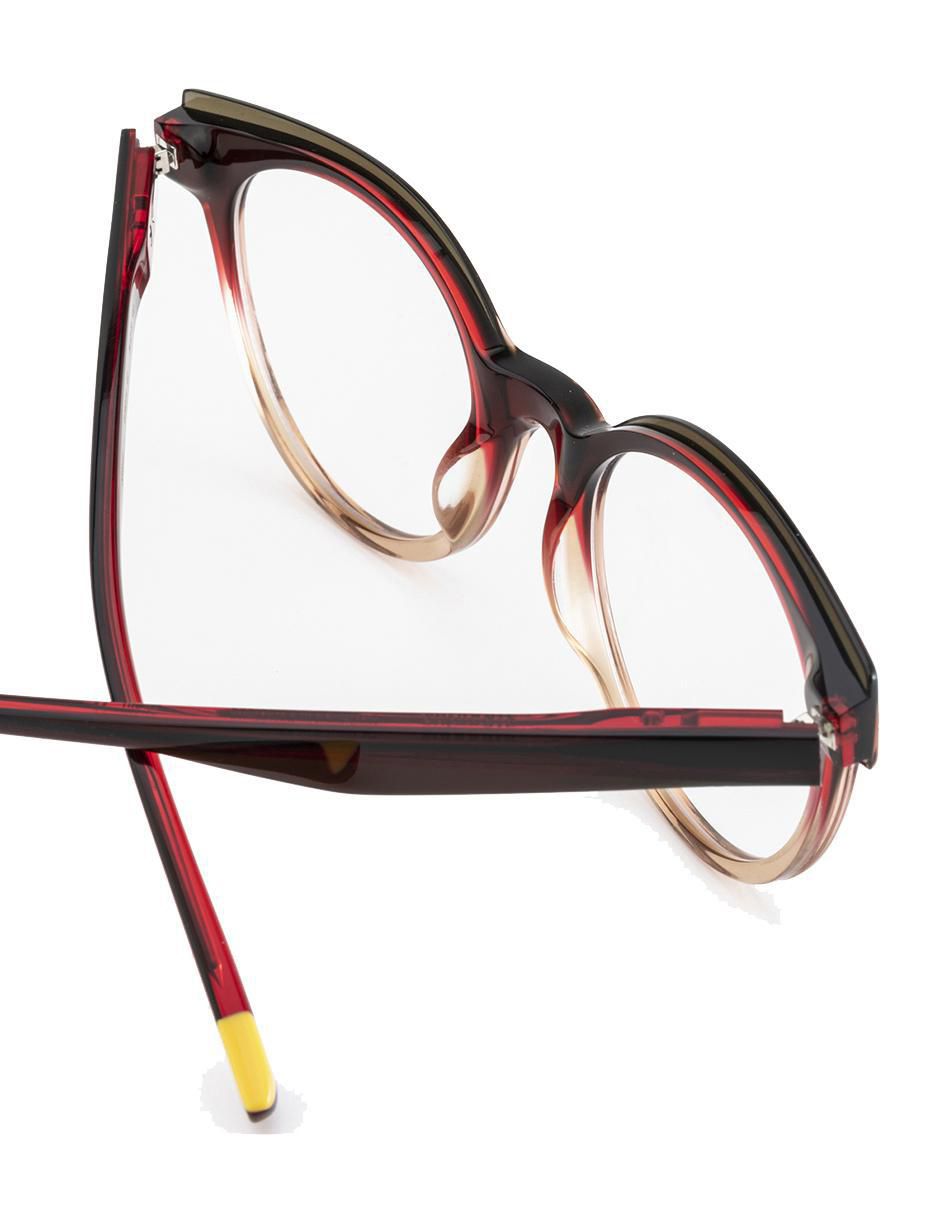 Foto 2 | Armazón de Acetato Rojo Woodys Bardini Unisex 15 cm