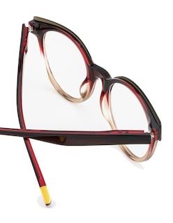 Foto 2 | Armazón de Acetato Rojo Woodys Bardini Unisex 15 cm