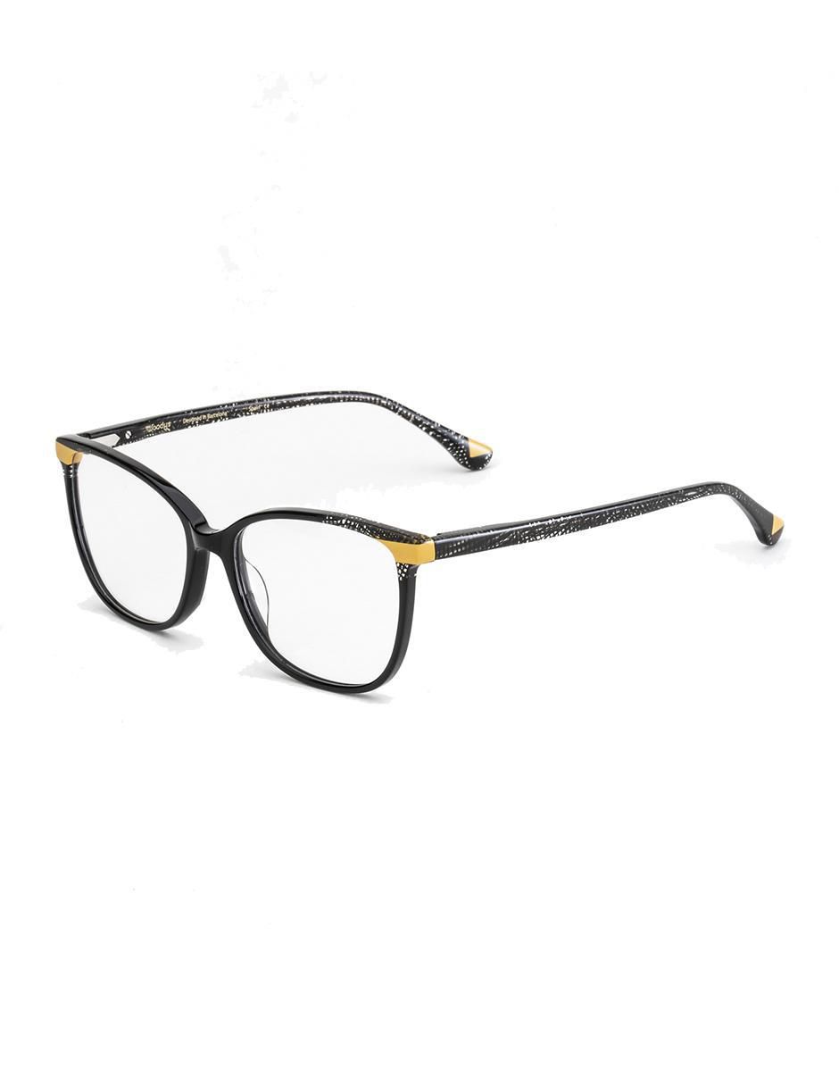 Foto 4 pulgar | Armazón Woodys Negro Unisex