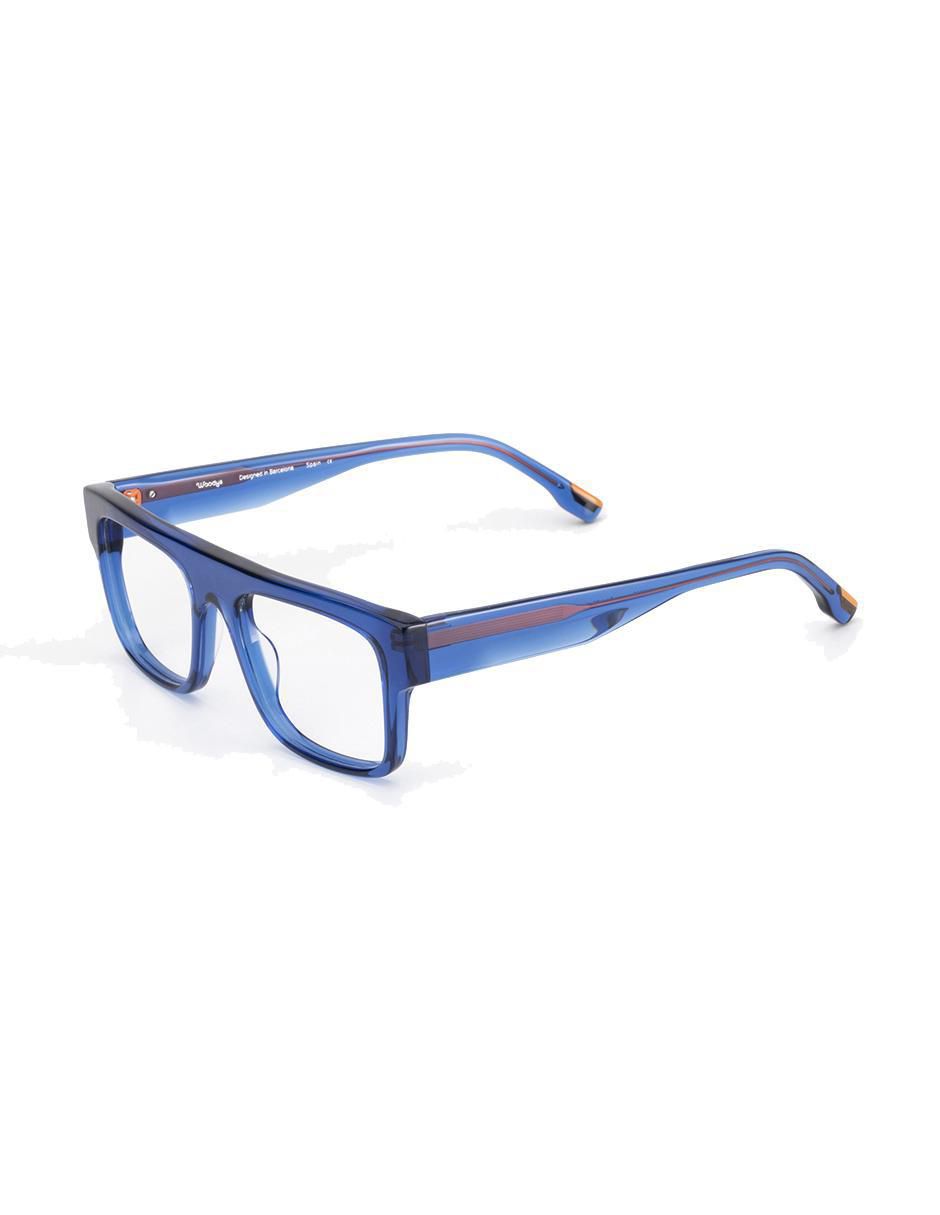 Foto 4 pulgar | Armazón Woodys Godard Azul