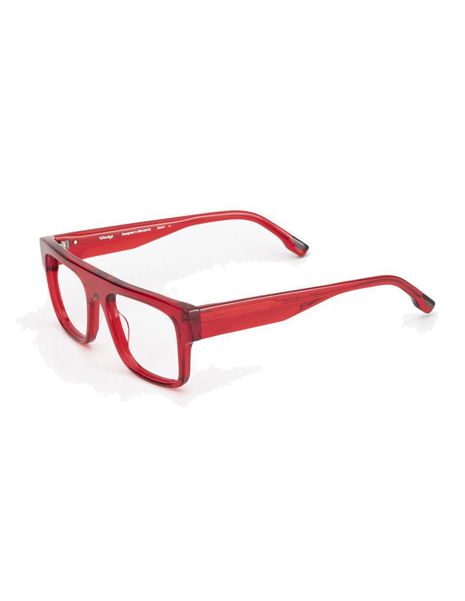 Foto 4 pulgar | Armazón Woodys Godard Rojo