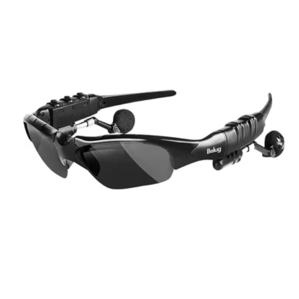 Foto 2 pulgar | Lentes De Sol Bluetooth Manos Libres Audífonos Negro Belug