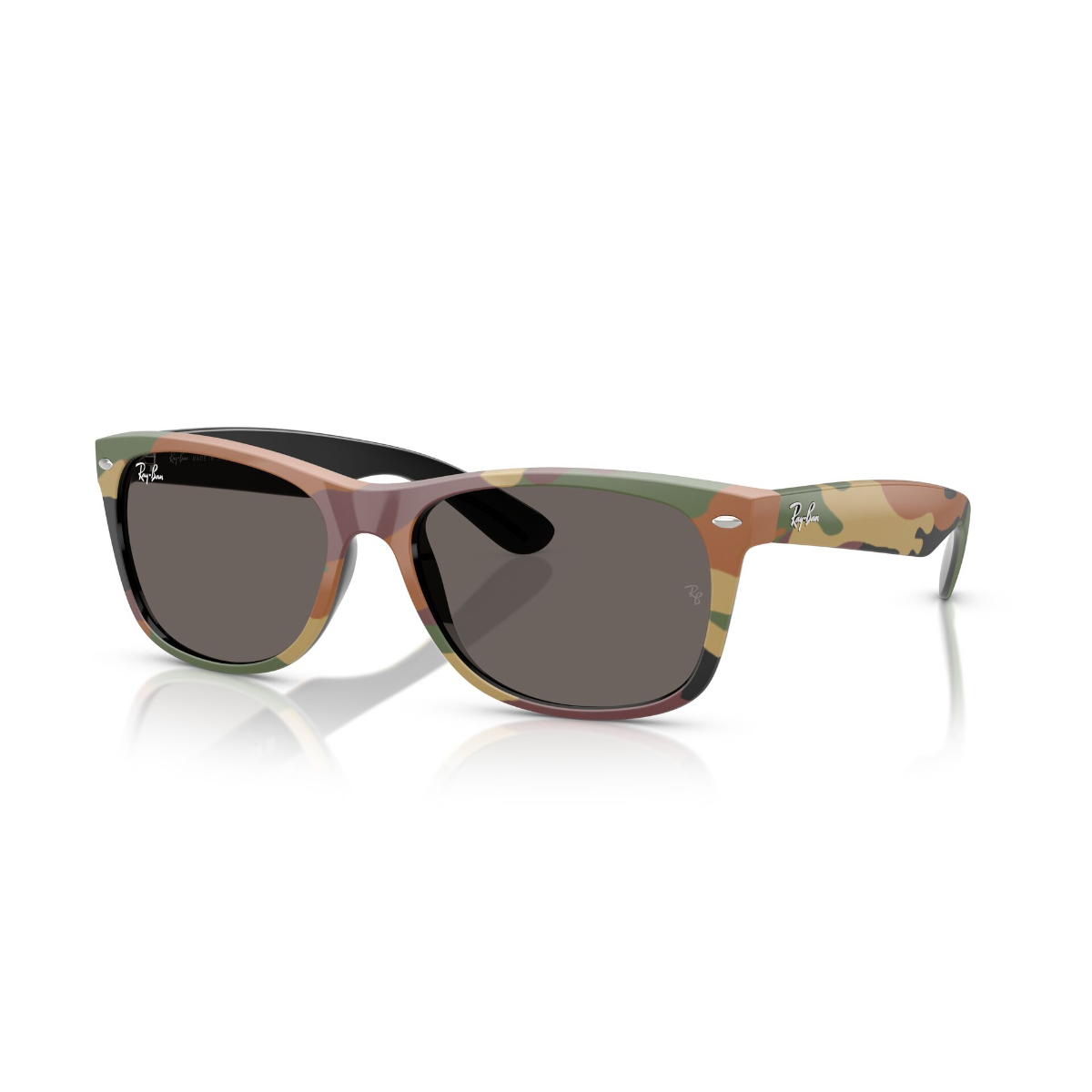 Foto 3 pulgar | Lentes De Sol New Wayfarer Negro Ray-ban