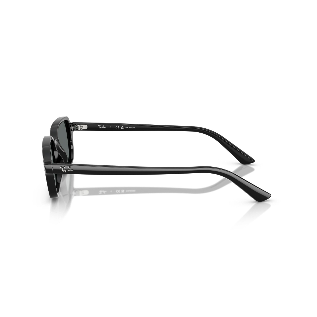Foto 4 pulgar | Lentes De Sol Zuri Negro Polarizados Ray-ban