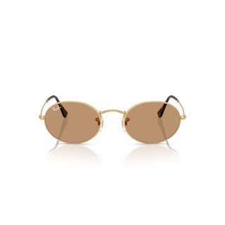 Foto 1 | Lentes De Sol Oval Dorado Ray-ban