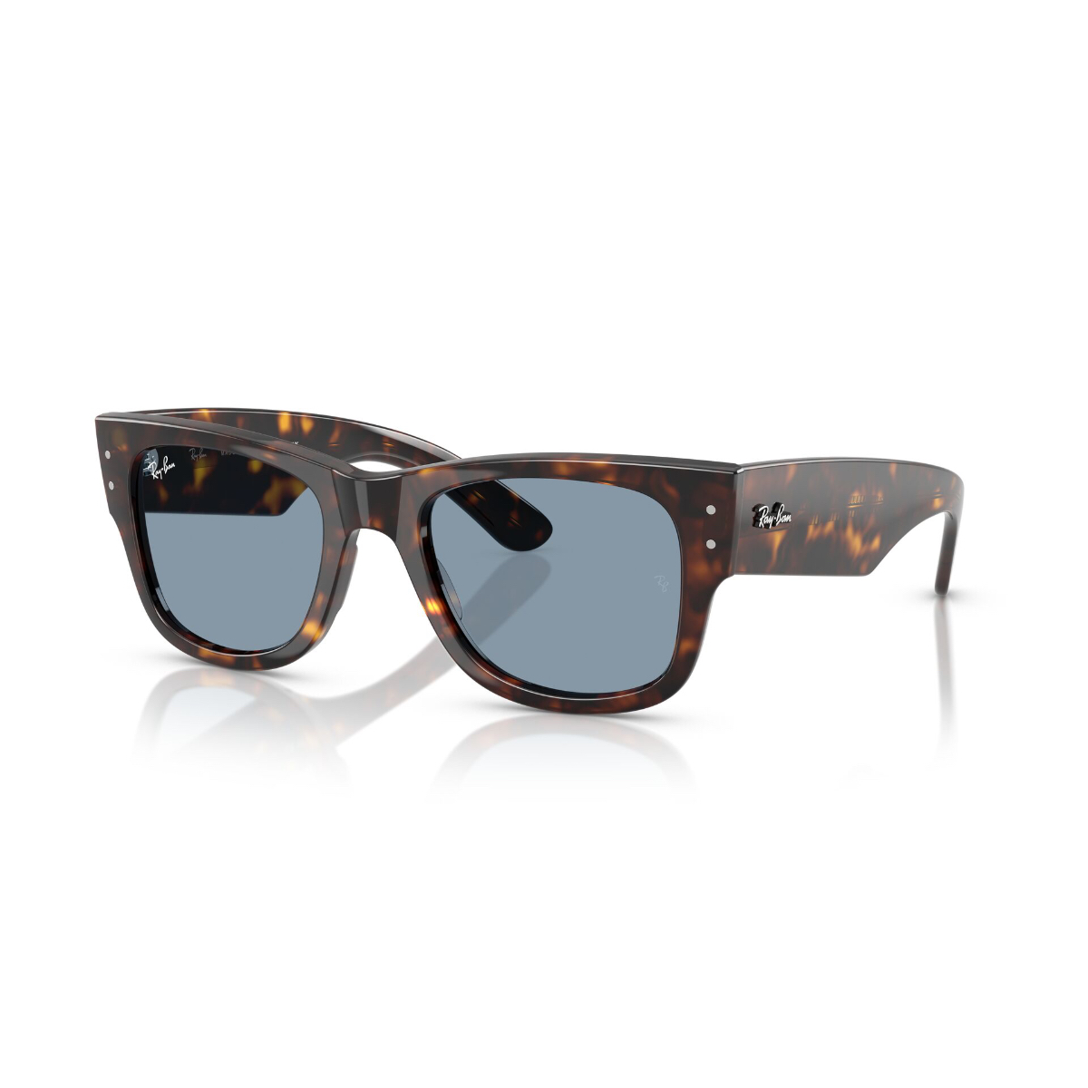 Foto 3 pulgar | Lentes De Sol Mega Wayfarer Havana Ray-ban