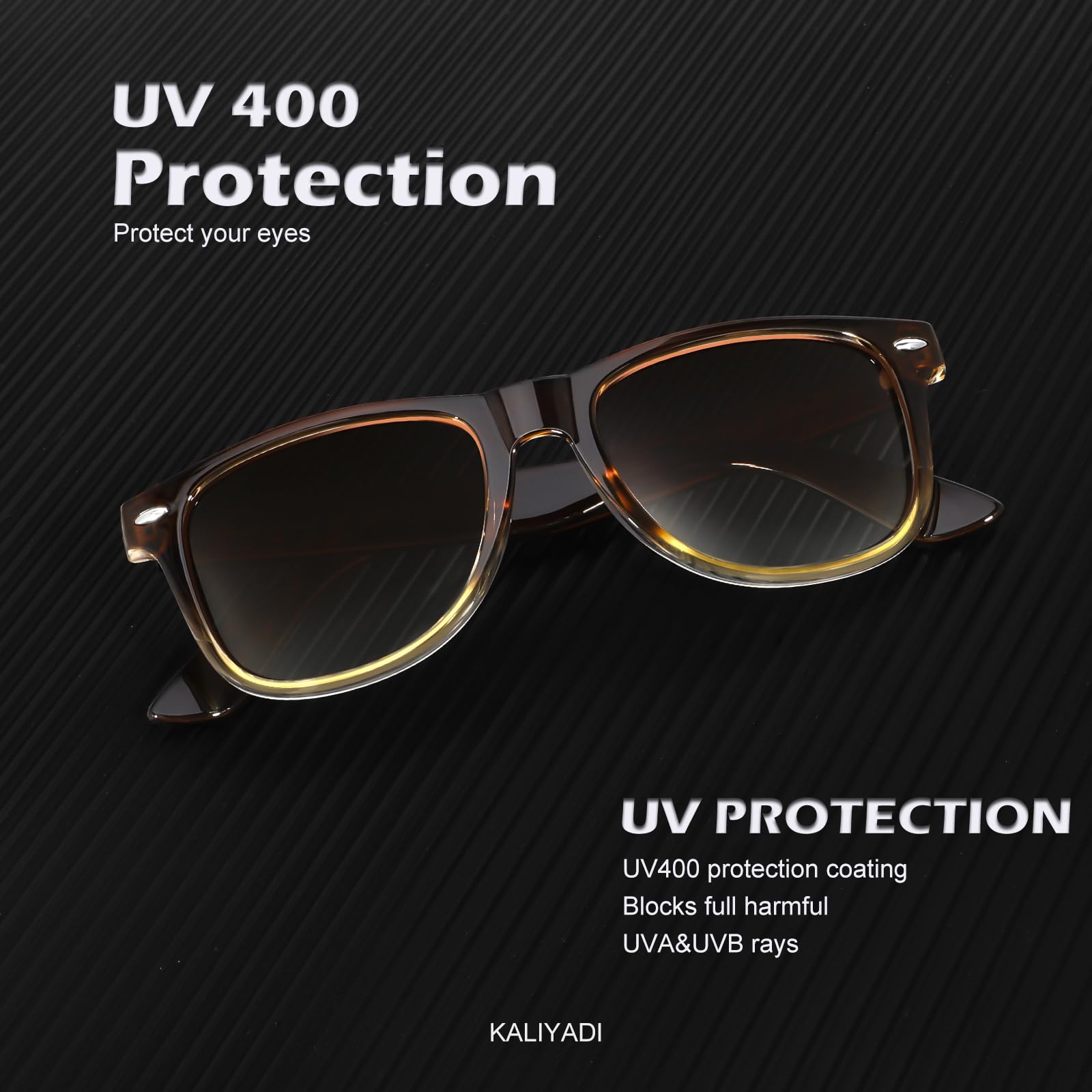 Foto 4 pulgar | Gafas De Sol Kaliyadi Polarizadas Con Acabado Mate Y Bloqueo Uv (paquete De 3) - Venta Internacional.