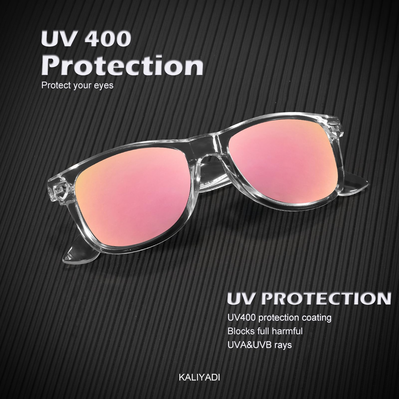 Foto 5 pulgar | Gafas De Sol Kaliyadi Polarizadas Con Acabado Mate Y Bloqueo Uv (paquete De 3) - Venta Internacional.