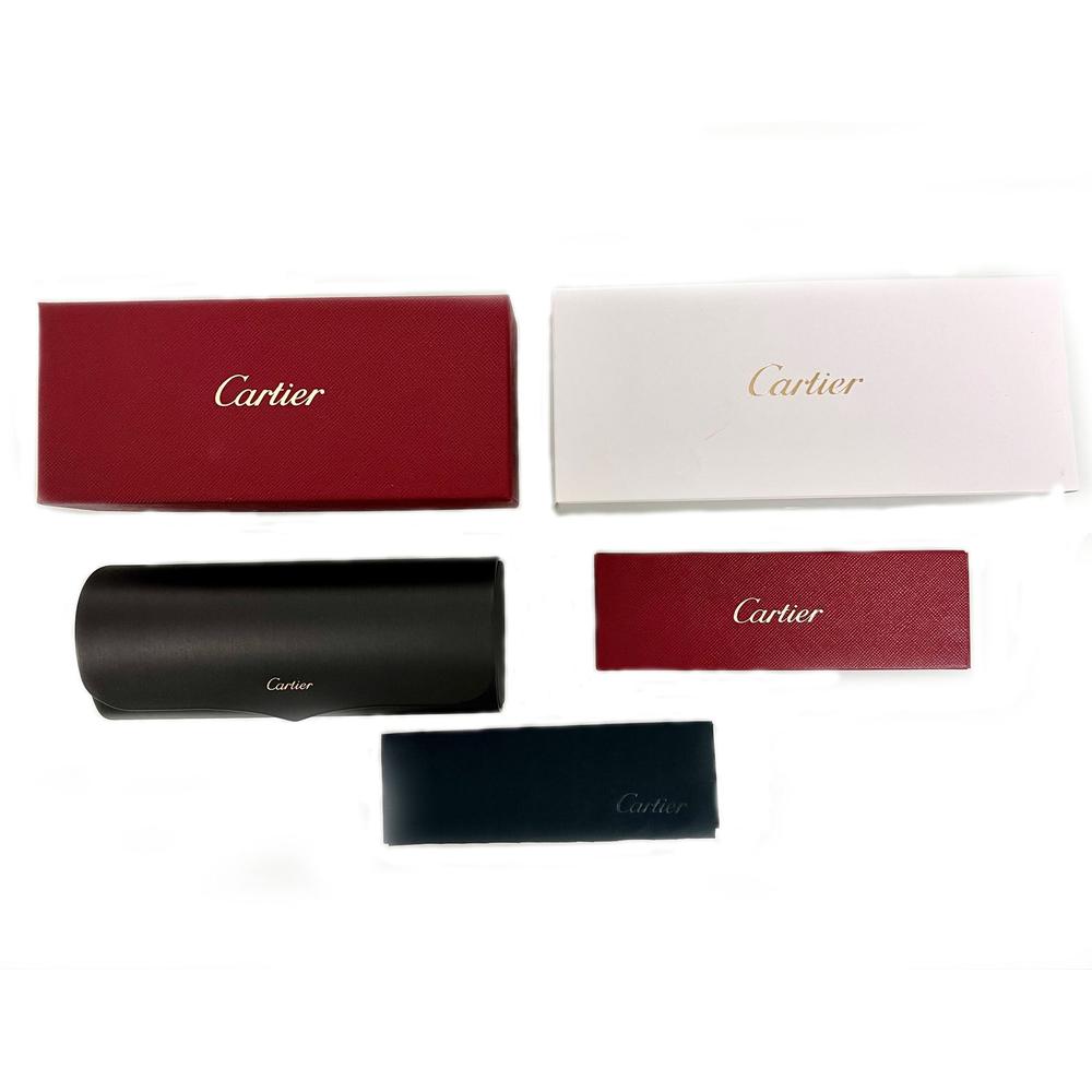 Foto 4 pulgar | Lente De Sol Cartier Ct0355s 001 64mm Single Lens