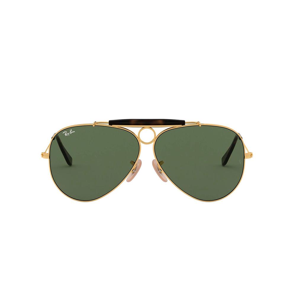 Foto 4 pulgar | Lente De Sol Ray Ban Shooter Rb3138 181 62mm Havana