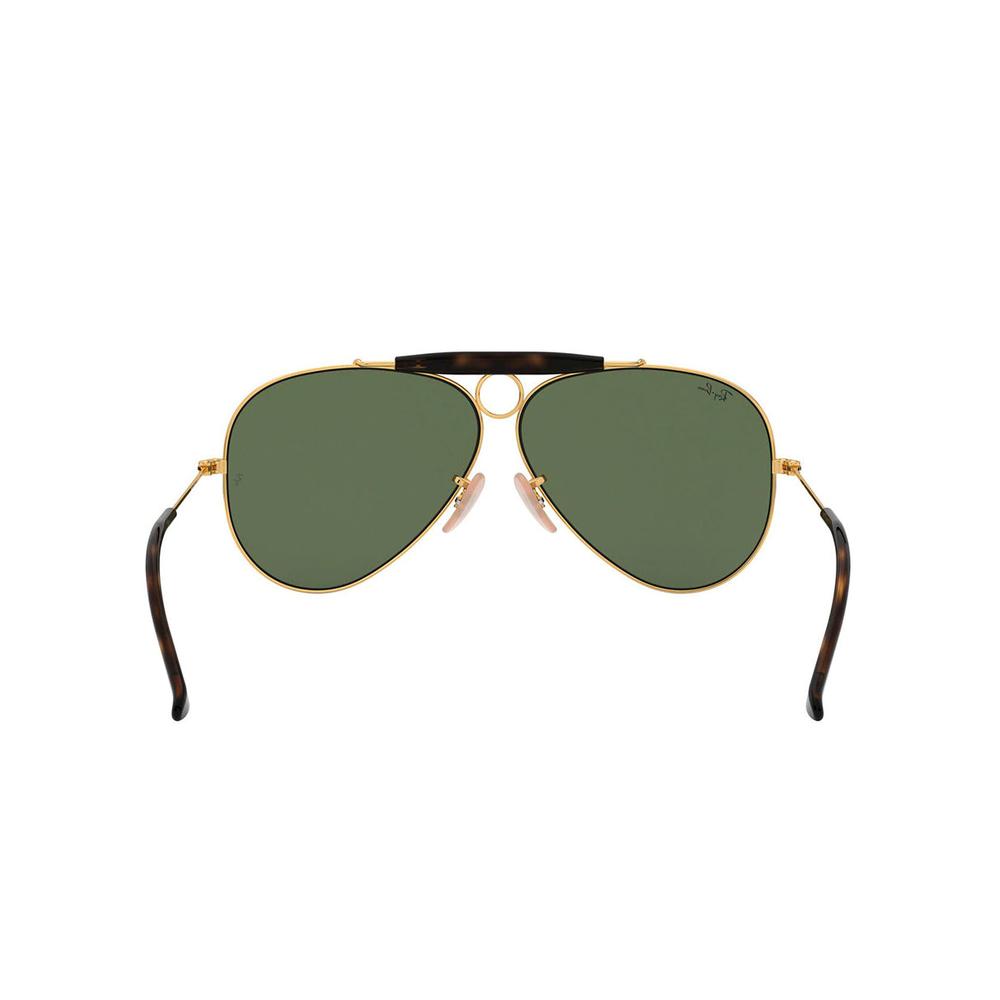Foto 5 pulgar | Lente De Sol Ray Ban Shooter Rb3138 181 62mm Havana