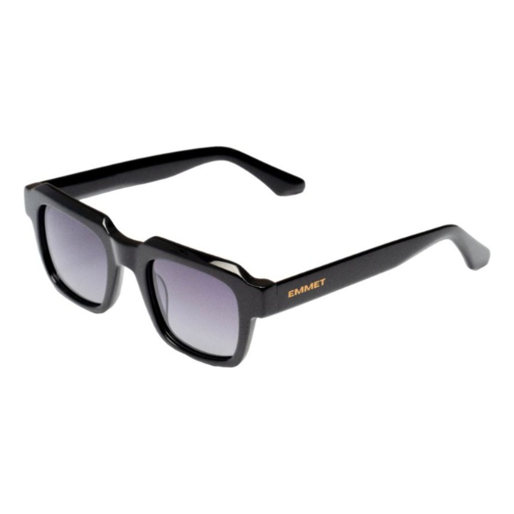 Lentes De Sol Emmet Unisex Color Negro Acetato + Uv 400