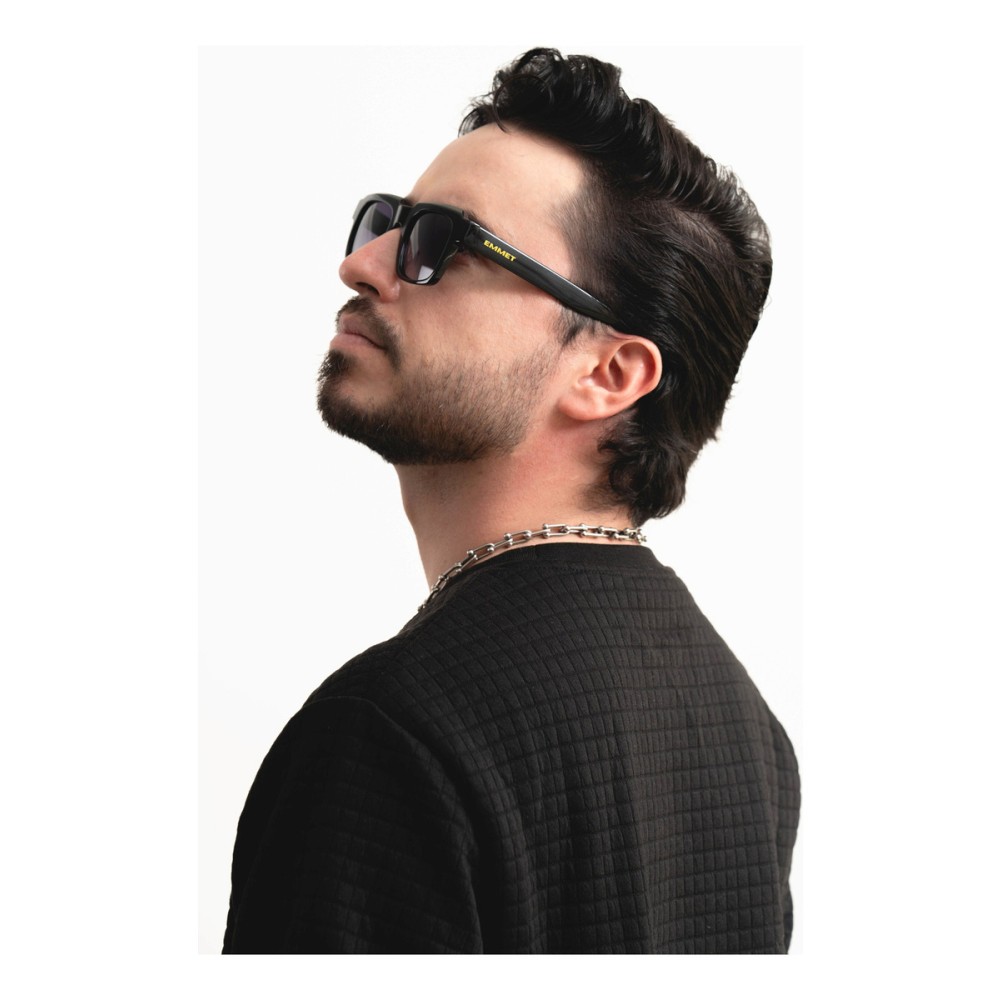 Foto 5 pulgar | Lentes De Sol Emmet Unisex Color Negro Acetato + Uv 400