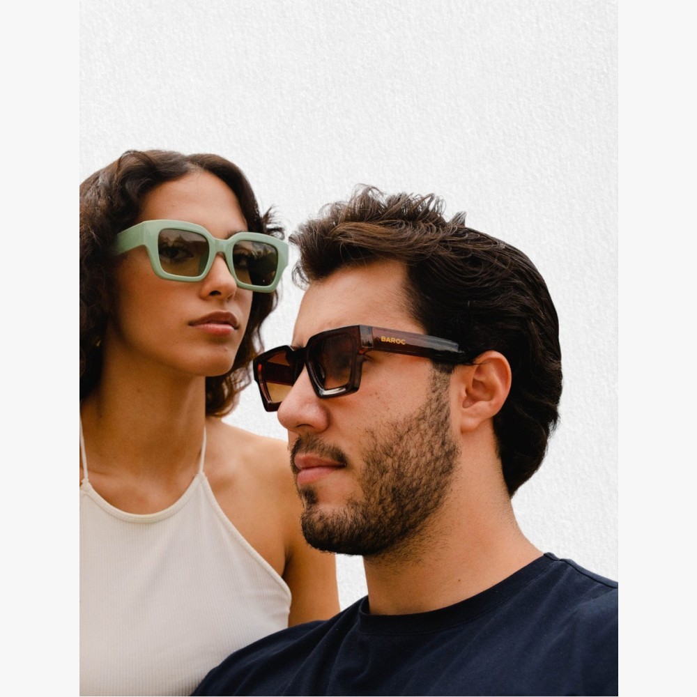 Foto 9 pulgar | Lentes De Sol Baroc Unisex Color Marrón Uv 400