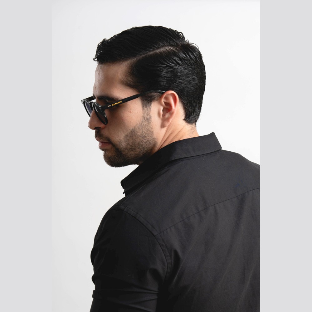 Foto 7 pulgar | Lentes De Sol Emmet Unisex Color Negro Acetato + Uv 400