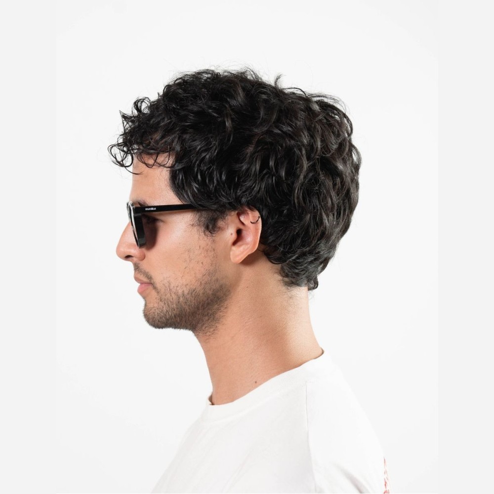Foto 6 pulgar | Lentes de Sol Montica Unisex Negro Uv 400