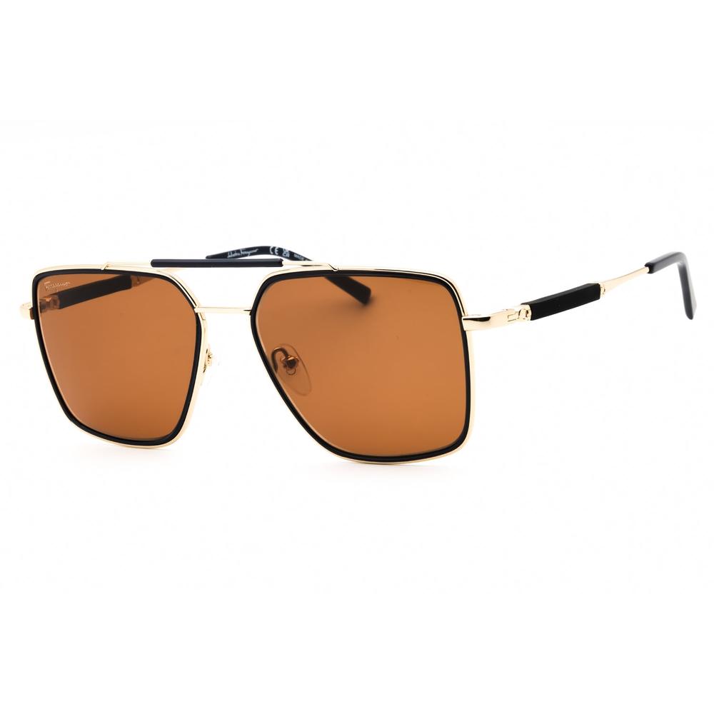 Lente De Sol Salvatore Ferragamo Sf298s 743 59mm Hombre