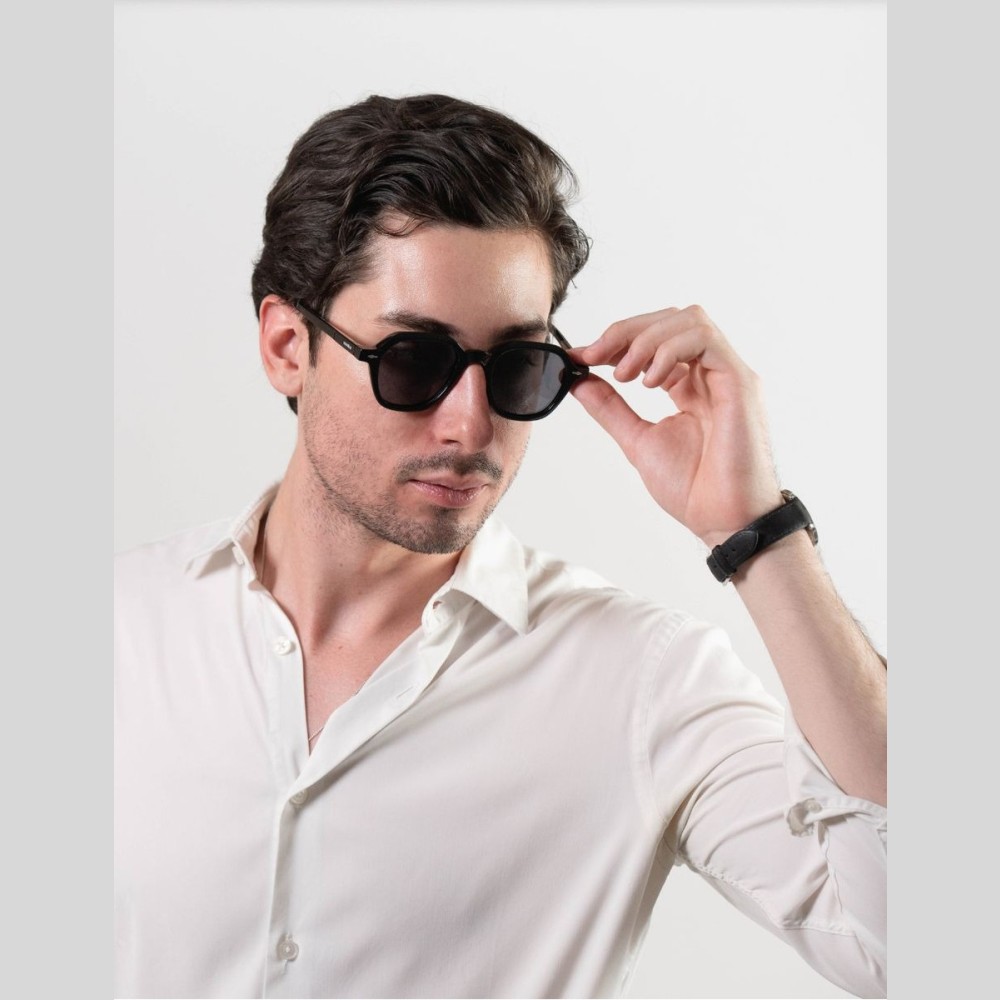 Foto 2 | Lentes de Sol Montica Unisex Negro Uv 400