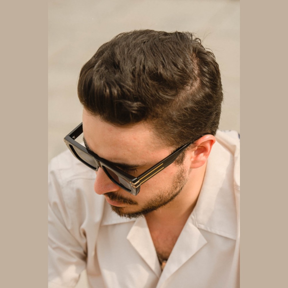 Foto 4 | Lentes de Sol Baroc Unisex  Uv 400 Negros