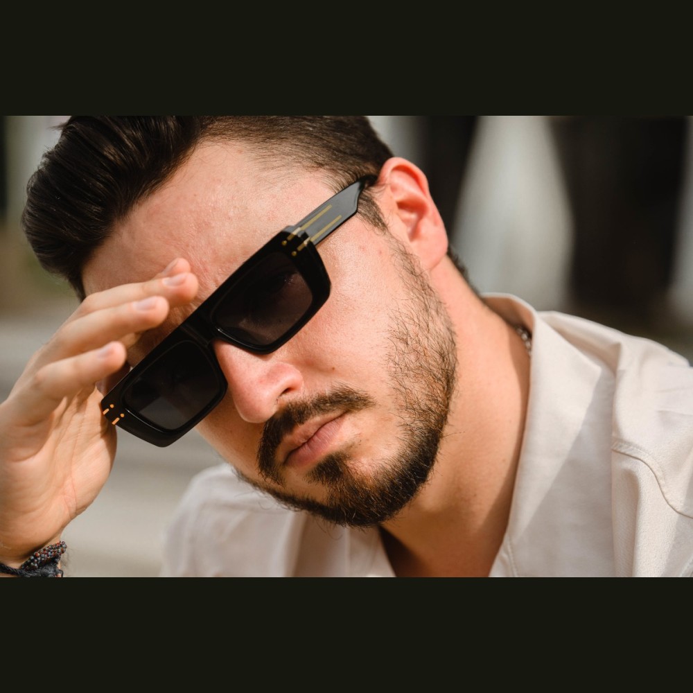 Foto 7 pulgar | Lentes de Sol Baroc Unisex  Uv 400 Negros