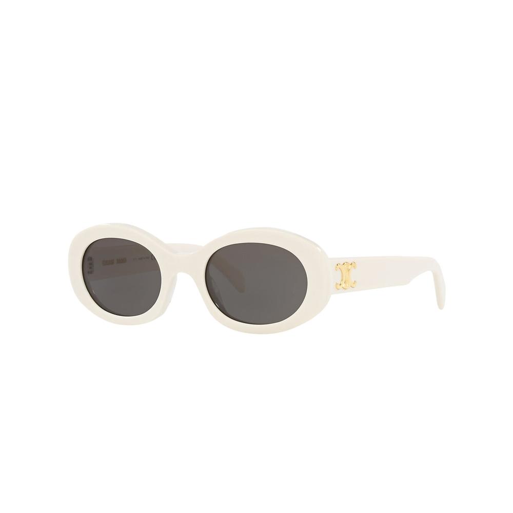 Foto 2 pulgar | Lente De Sol Celine Cl40194u 25a 52mm Blanco Single Lens