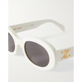 Foto 3 | Lente De Sol Celine Cl40194u 25a 52mm Blanco Single Lens