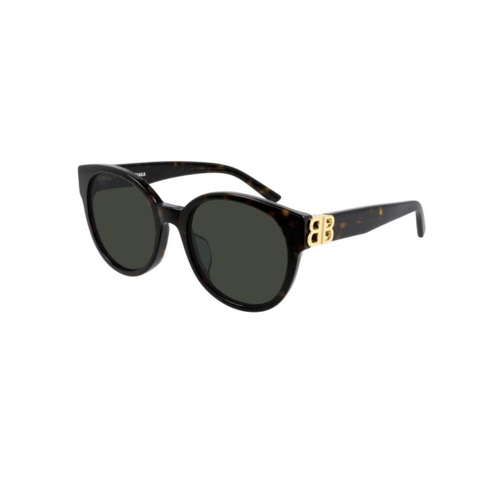 Lente De Sol Balenciaga Bb0134sa 002 55 Mm Single Lens