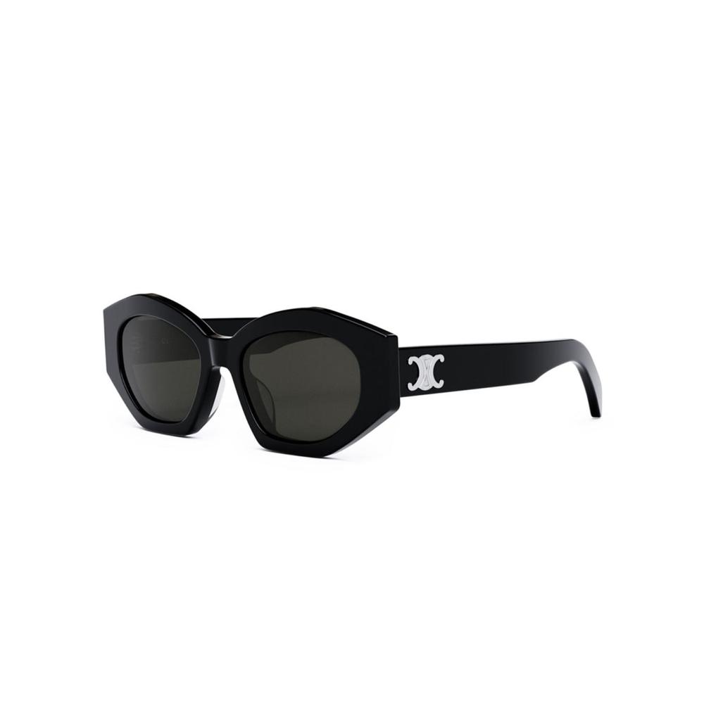 Foto 2 pulgar | Lente De Sol Celine Triomphe 08 Cl40238u 01a 55mm Negro Single Lens