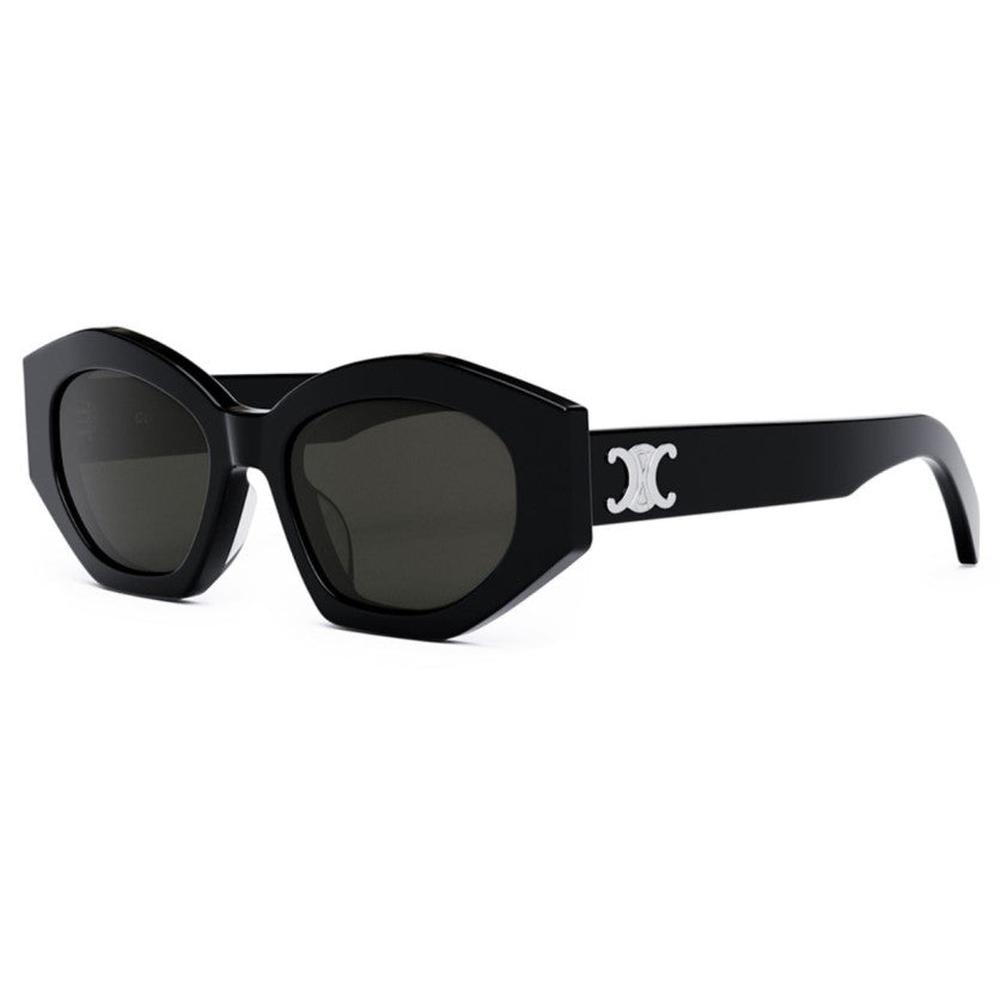 Foto 5 pulgar | Lente De Sol Celine Triomphe 08 Cl40238u 01a 55mm Negro Single Lens