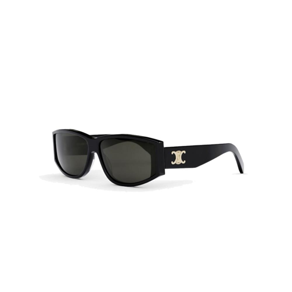 Foto 2 pulgar | Lente De Sol Celine Triomphe 07 Cl40227u 01a 63mm Negro Single Lens
