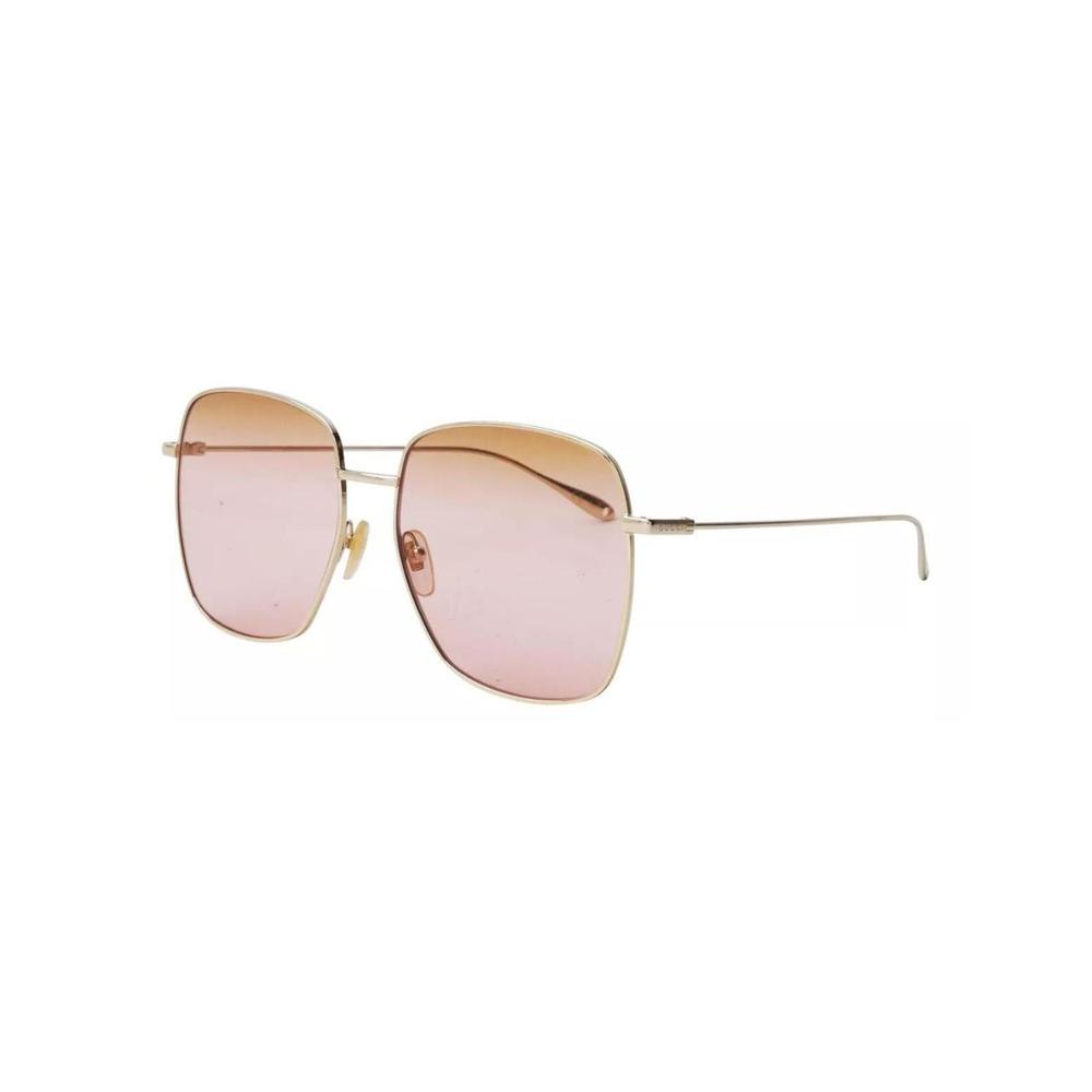 Foto 2 pulgar | Lente De Sol Gucci Gg1031s 005 59mm Dorado Rosa