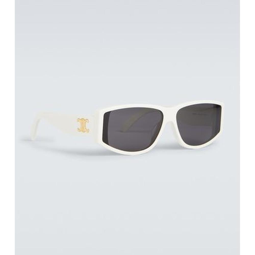 Foto 5 pulgar | Lente De Sol Celine Triomphe 07 Cl40227u 25a 63mm Blanco Single Lens