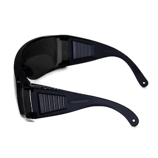 Foto 3 | Pack 10 Lentes De Seguridad Tipo Visitante Mica Negra Maple Safe
