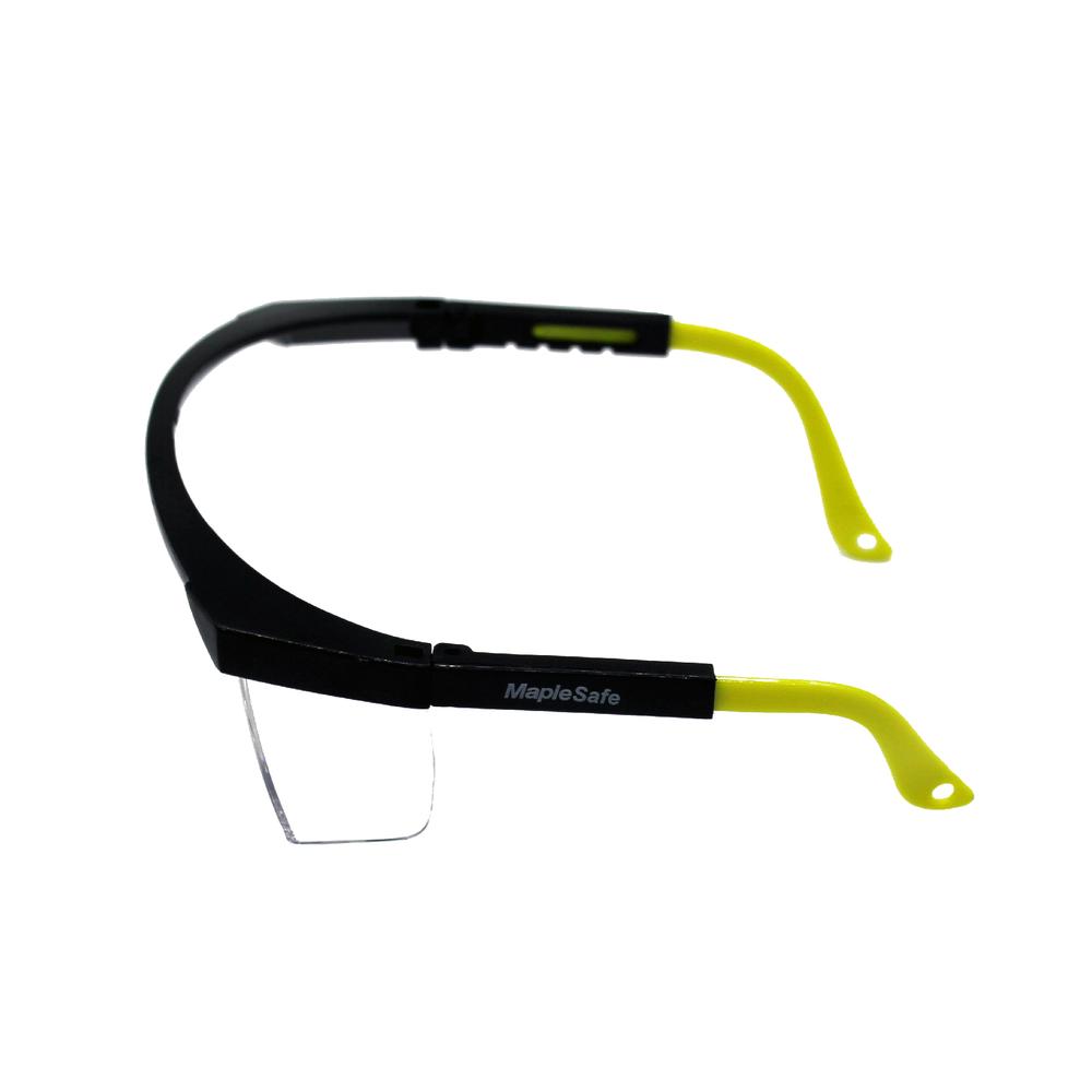 Foto 3 | Pack 20 Lentes De Seguridad Ajustables Mica Transparente Maple Safe