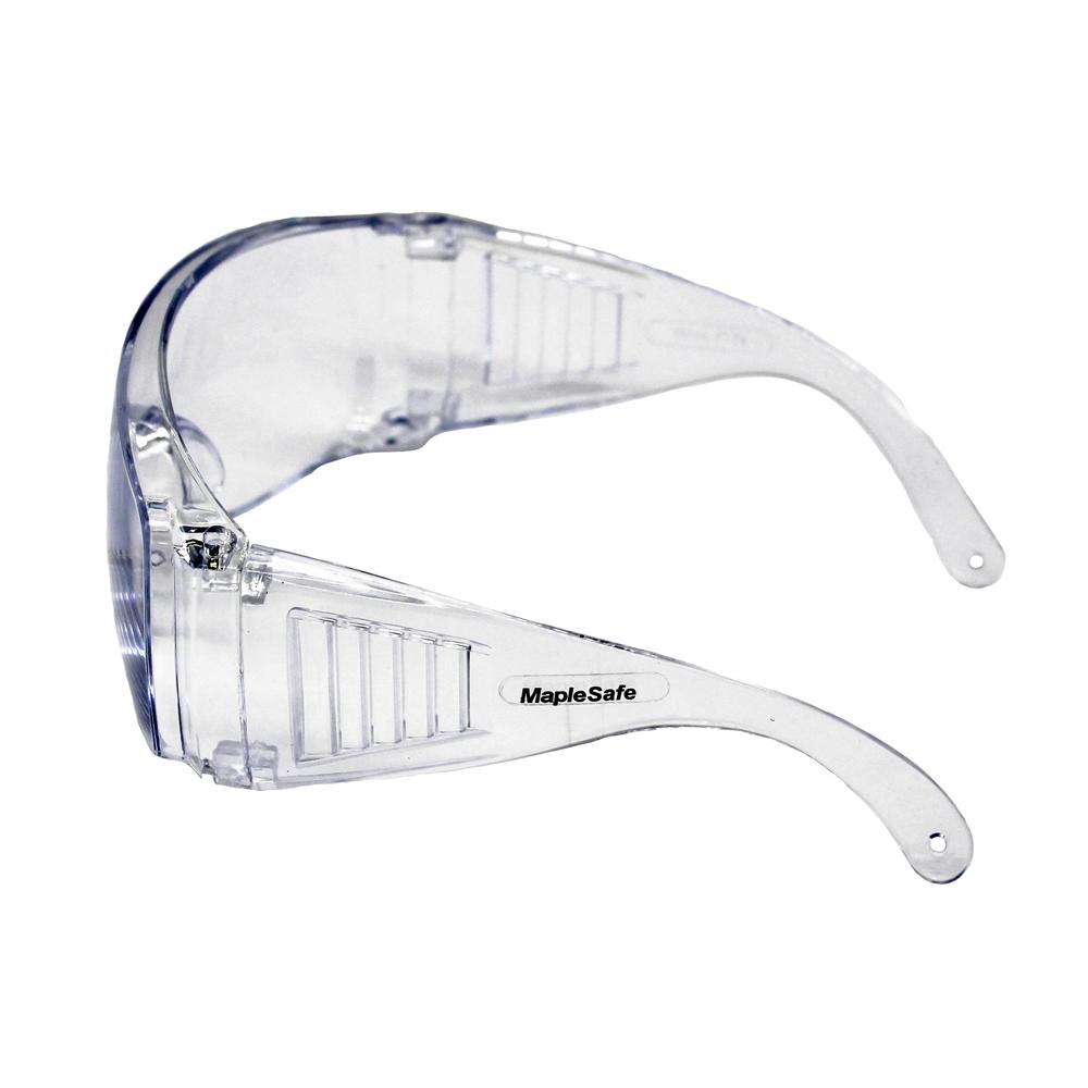 Foto 4 pulgar | Pack 10 Lentes De Seguridad Tipo Visitante Transparente Maple Safe