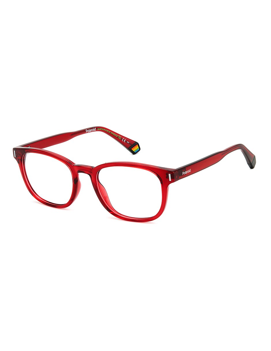 Foto 4 pulgar | Armazón Polaroid Pld D453 Rojo Para Hombre