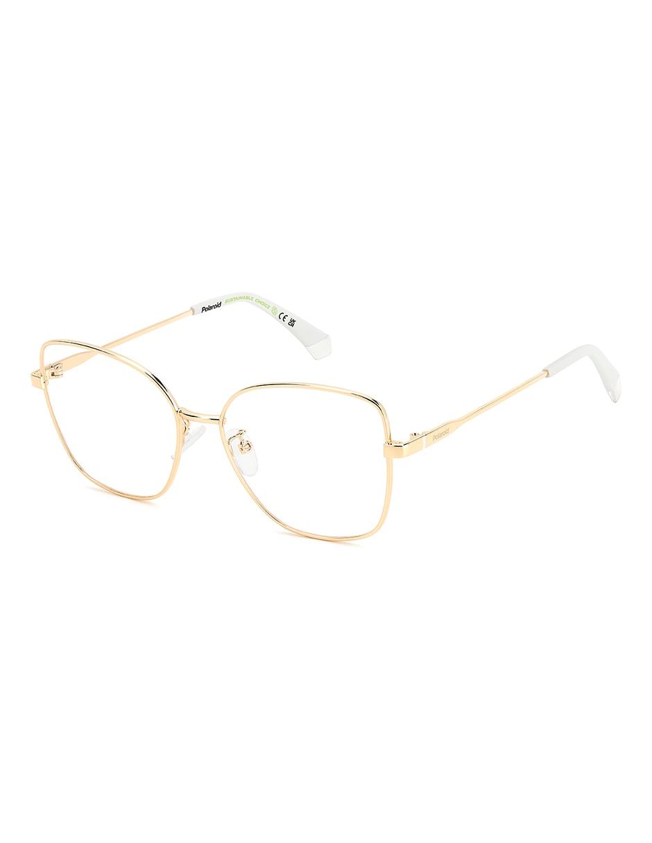 Foto 3 pulgar | Armazón Polaroid Pld D521/g Para Mujer Oro