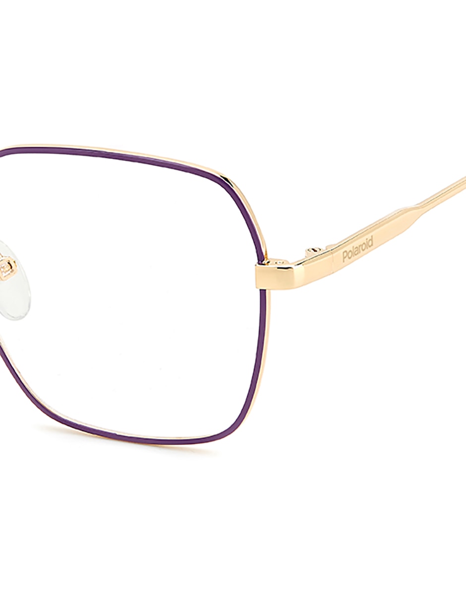 Foto 6 pulgar | Armazón Polaroid Pld D530 Para Mujer Oro