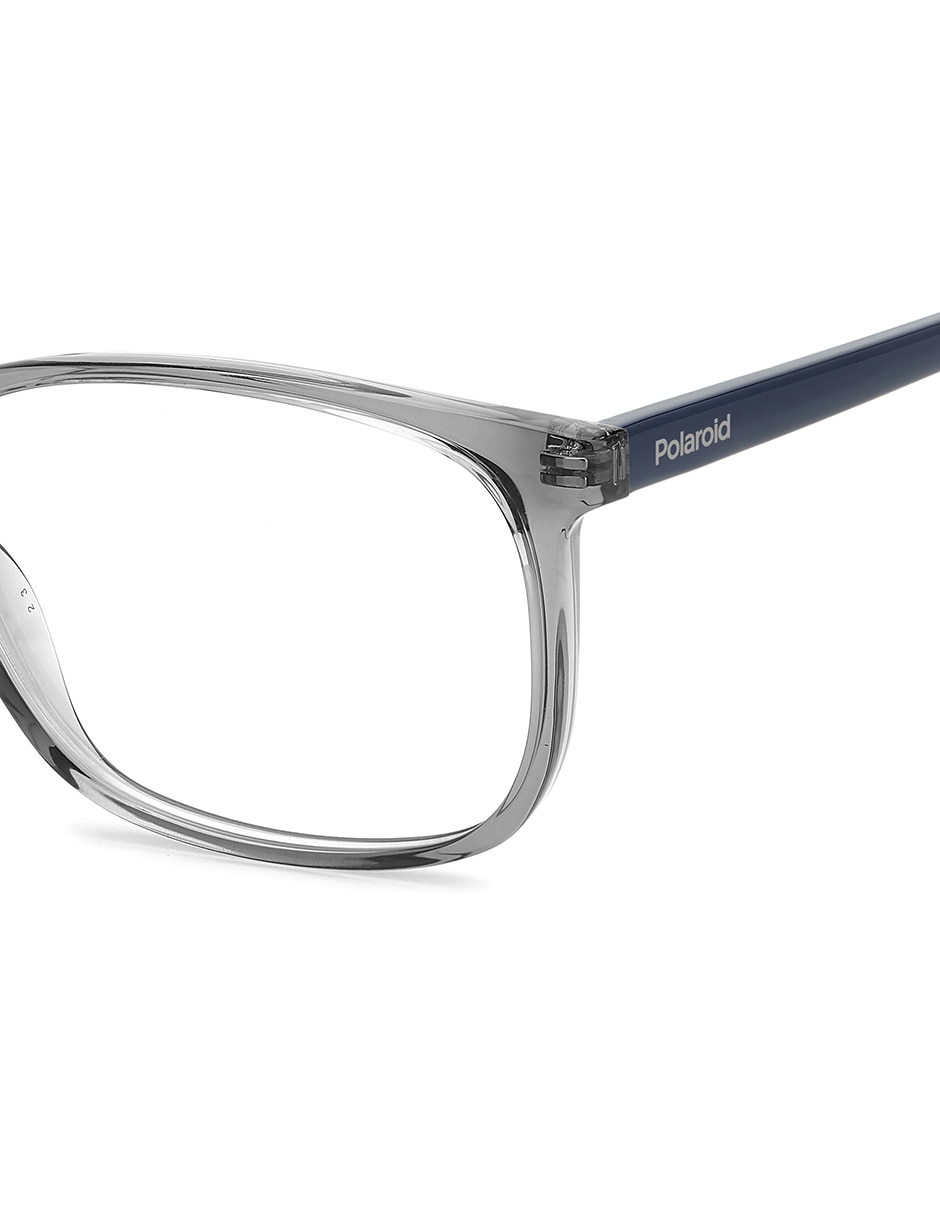 Foto 2 | Armazón Polaroid Pld D488 Gris Para Hombre