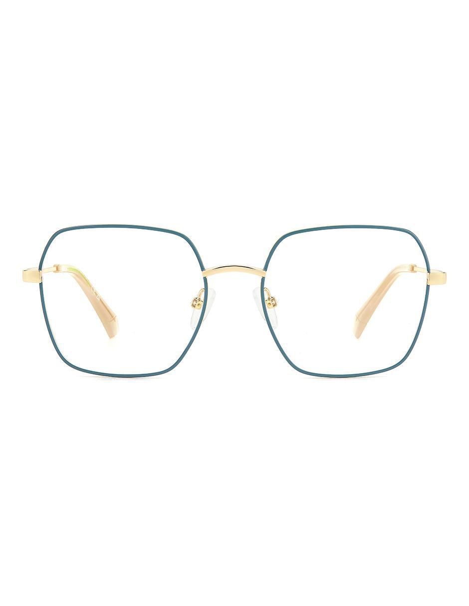 Armazón Polaroid Pld D530 Para Mujer Oro