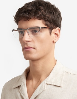 Foto 6 | Armazón Carrera 325 Para Hombre Gris