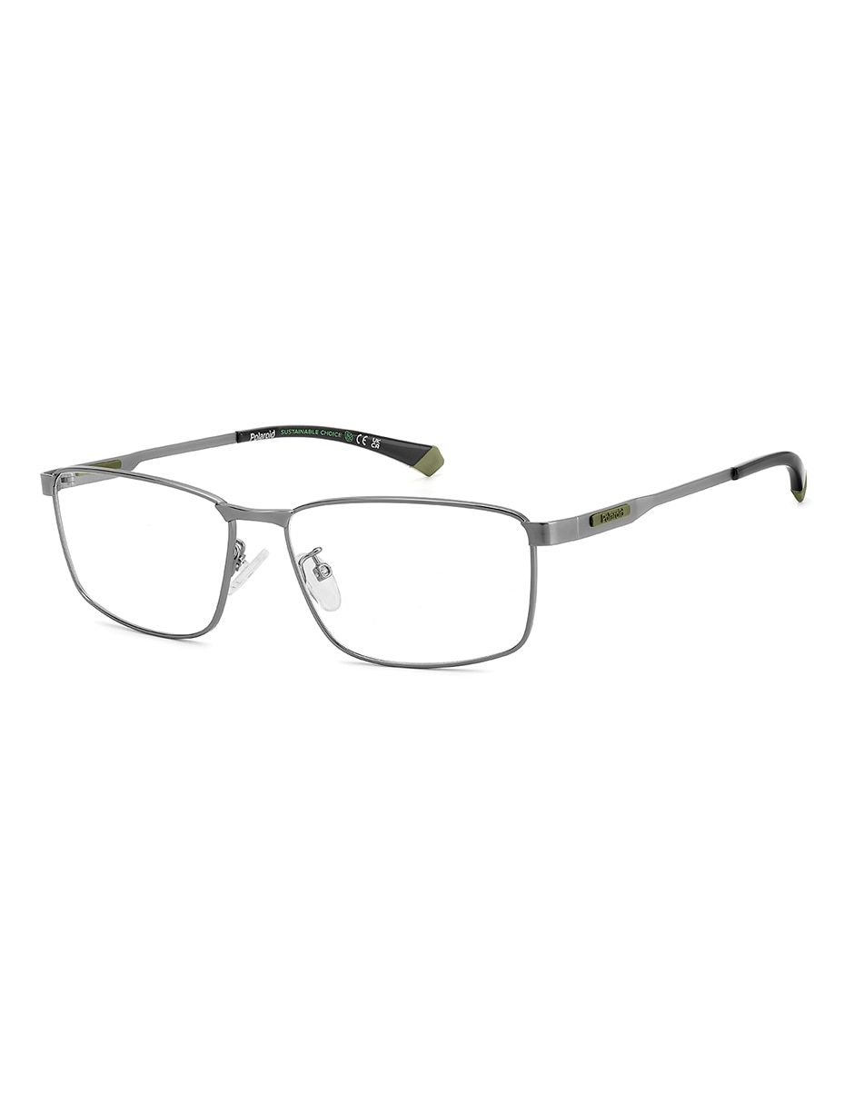Foto 3 pulgar | Armazón Polaroid Pld D534/g Para Hombre Gris